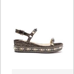Christian Louboutin Pyraclou 60 flatform sandals
